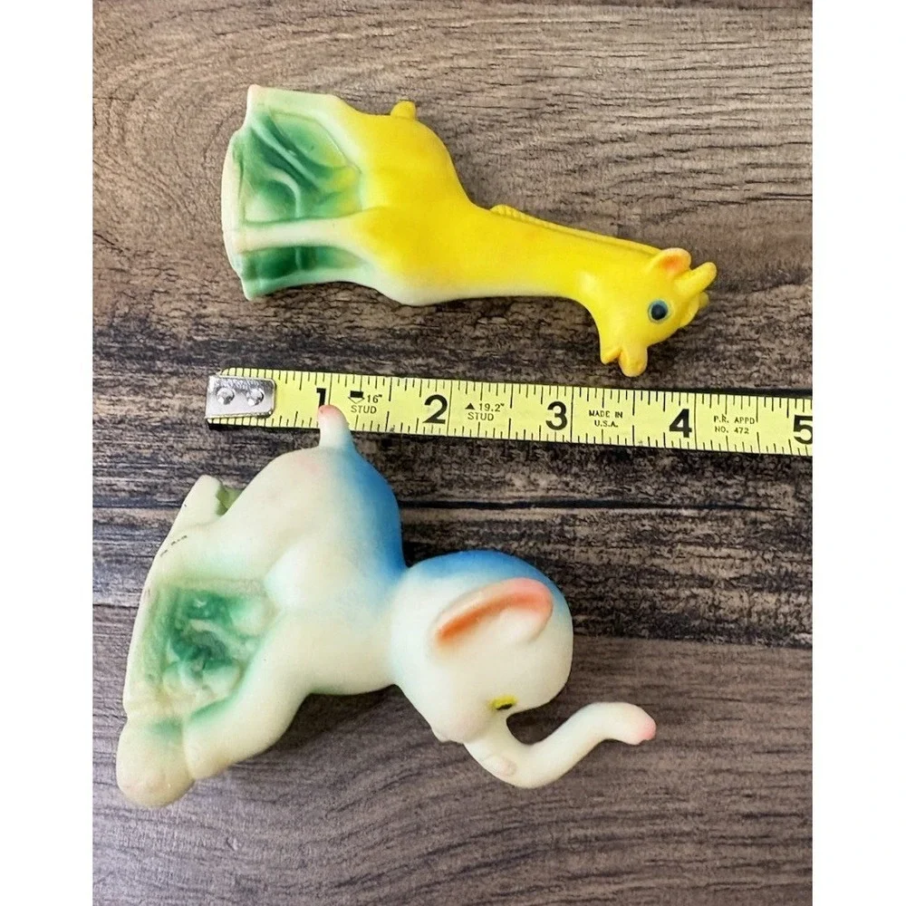 Vintage Giraffe Pony Elephant 4